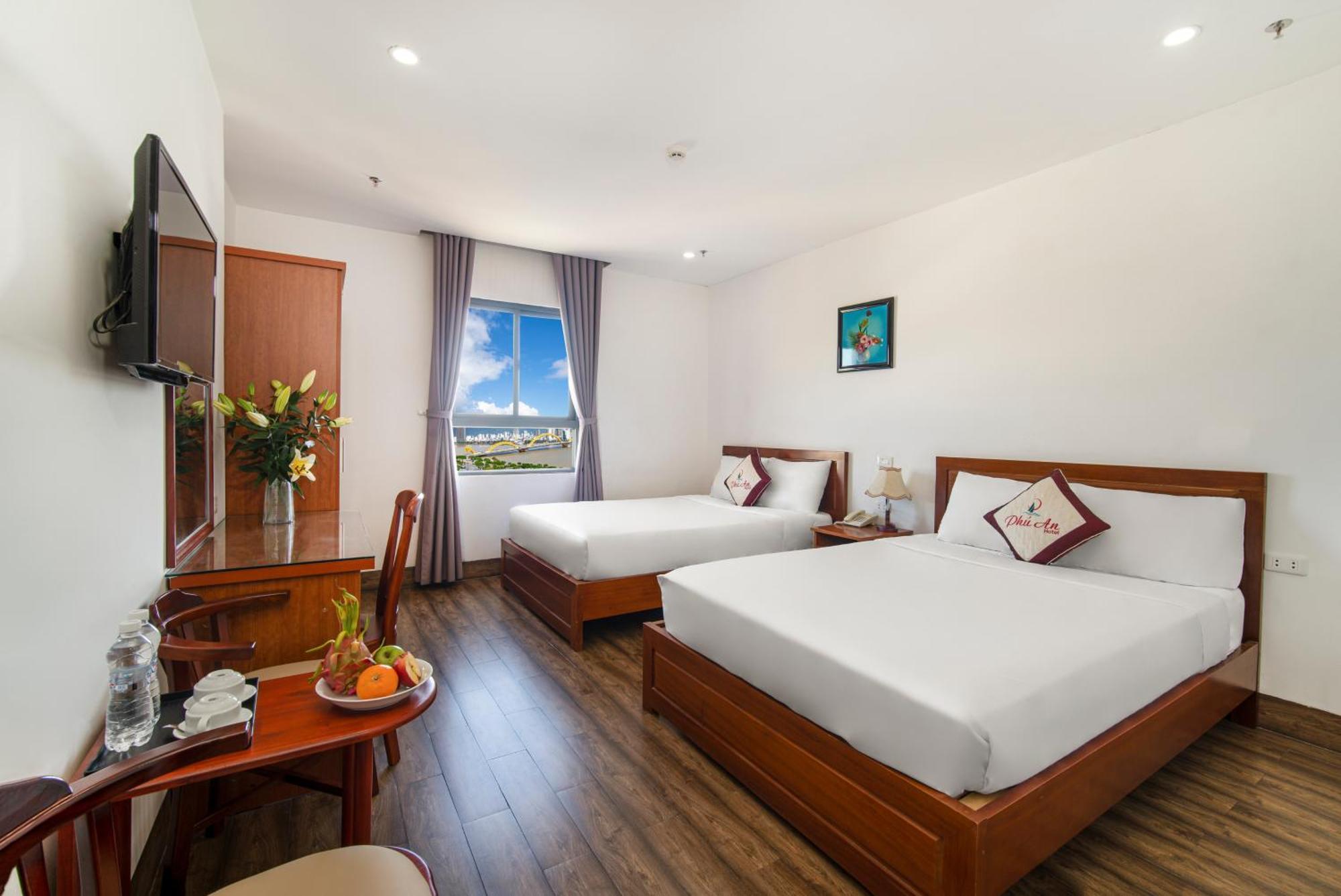 Phu An Hotel Da Nang Bagian luar foto